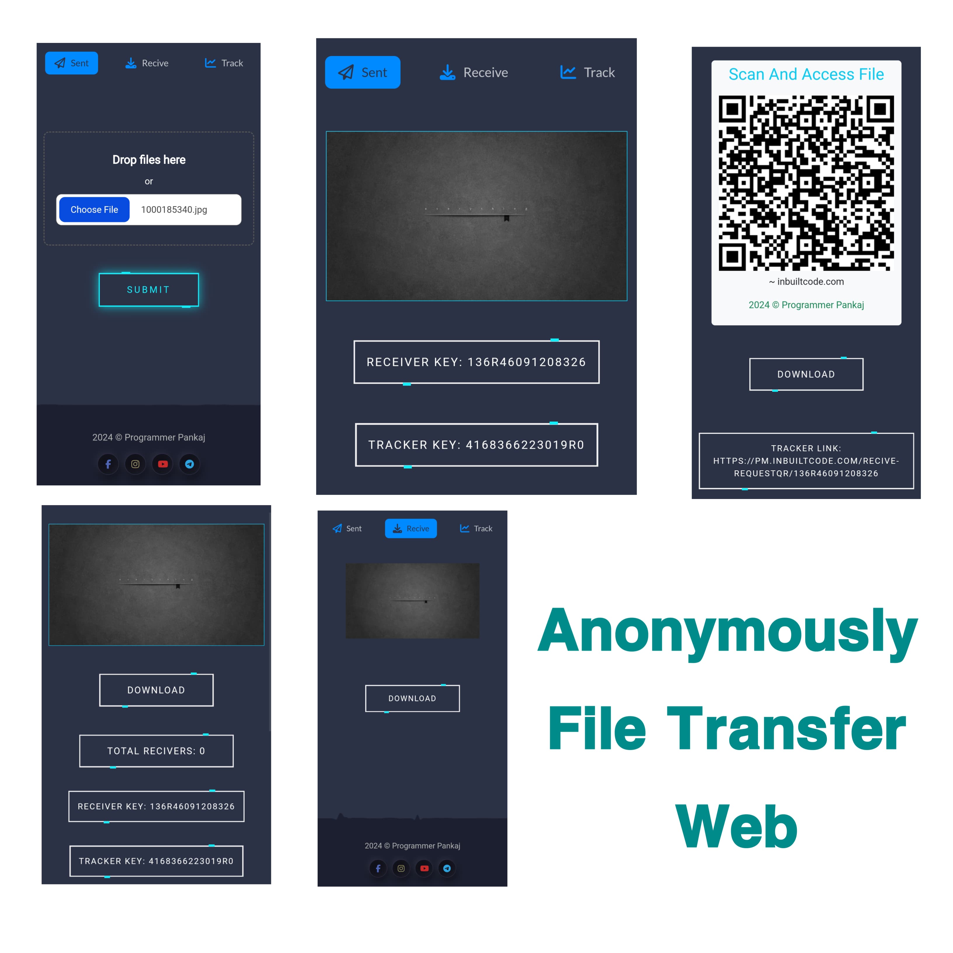 Anonymous File Transfer